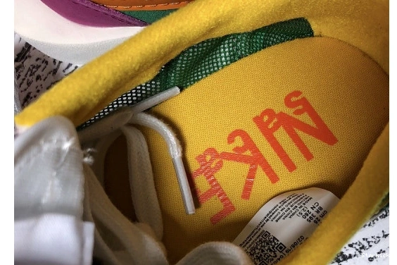 Green  LD Sacai BV0073-301 Waffle Nike Pine 1104